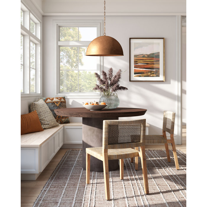 Joss & Main Alani Side Chair in Natural Brown & Reviews Wayfair